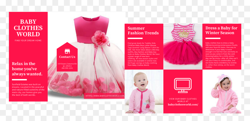 Latest Fashion Trends For Babies In All Seasons Babyclothesworld - Wedding Favors, HD Png Download - baby dress png
