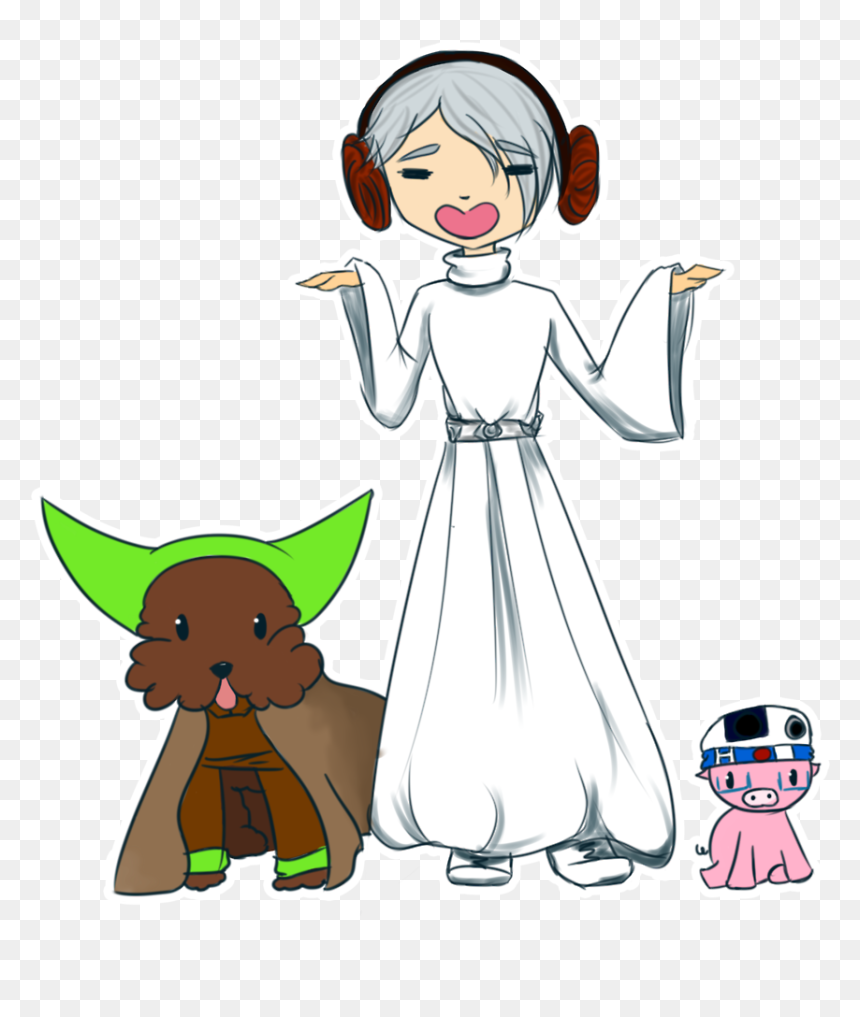 Star Wars Victor Nikiforov Pigsuky Yuuri Makacchin - Cartoon, HD Png Download - viktor nikiforov png