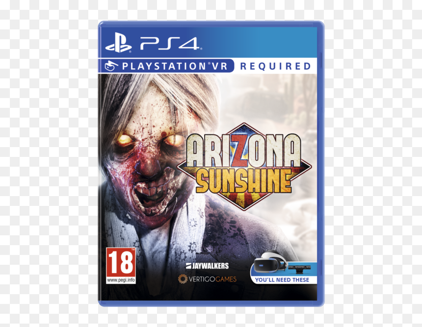 Stock Photo - Arizona Sunshine Vr Ps4, HD Png Download - psvr png