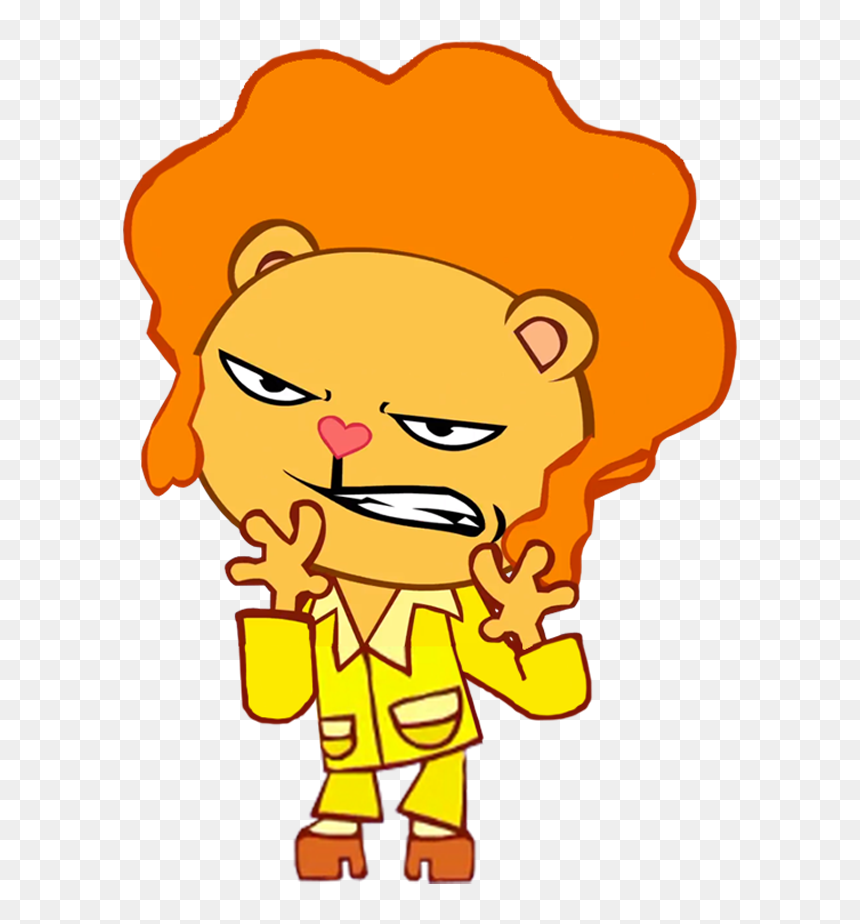 Guy Clipart Disco - Happy Tree Friends Disco Bear, HD Png Download - angry guy png