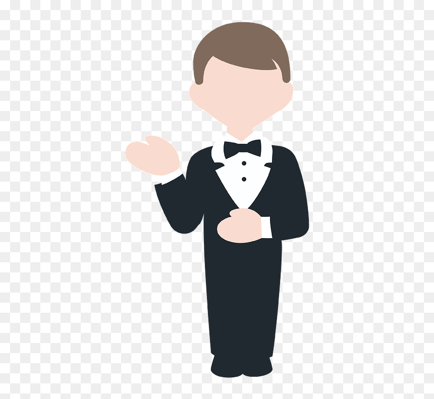 Cartoon Concierge, HD Png Download - butler png