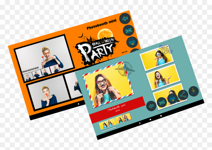 Perspective Phone - Graphic Design, HD Png Download - photobooth png