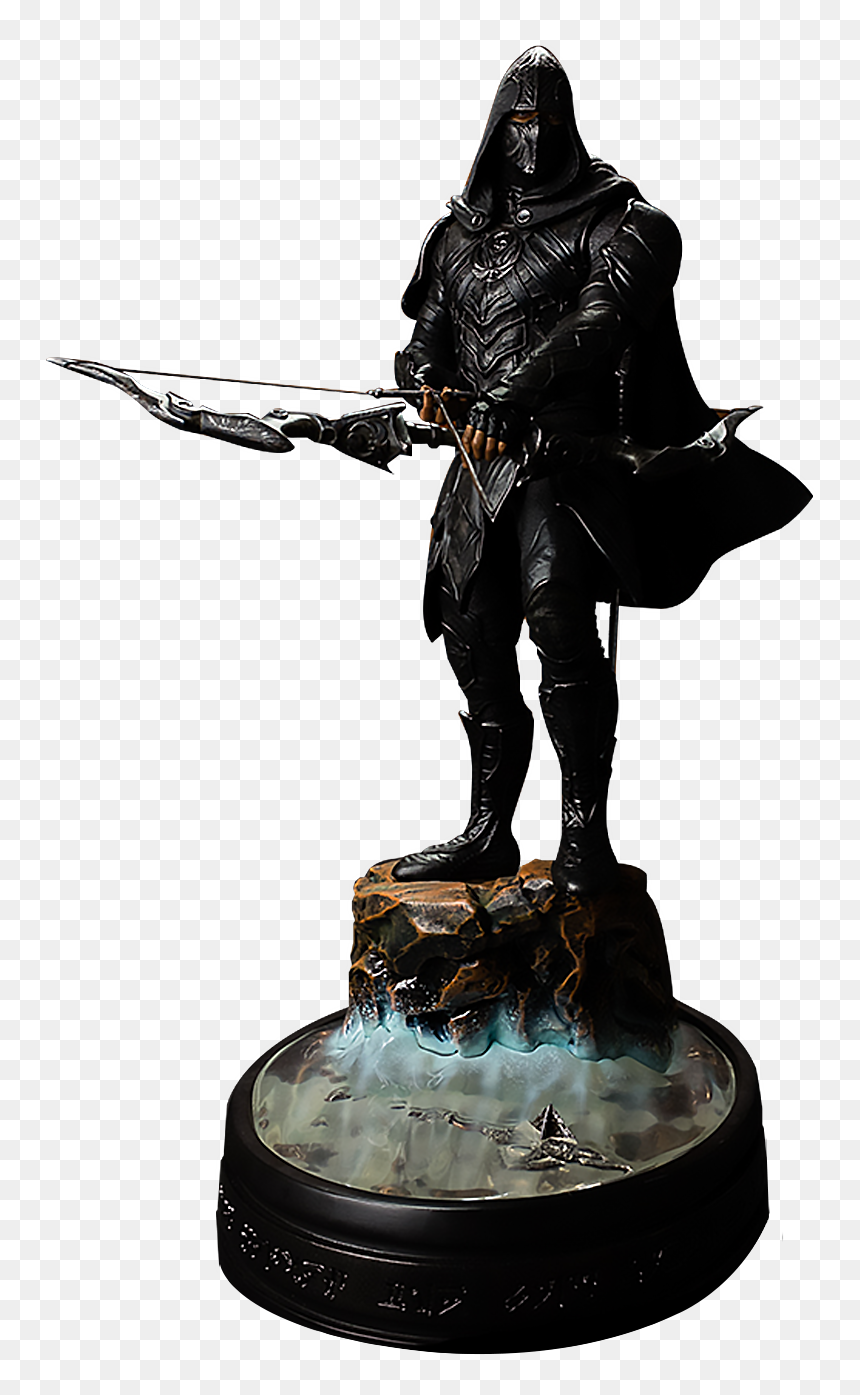 Skyrim Nightingale Statue, HD Png Download - dovahkiin png