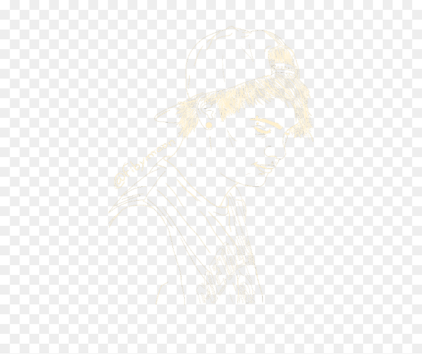 Fibymoon - Sketch, HD Png Download - michael clifford png