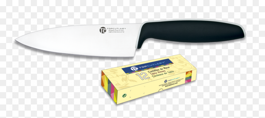Cuchillo Cocina Top Cutlery - Hunting Knife, HD Png Download - cuchillo png