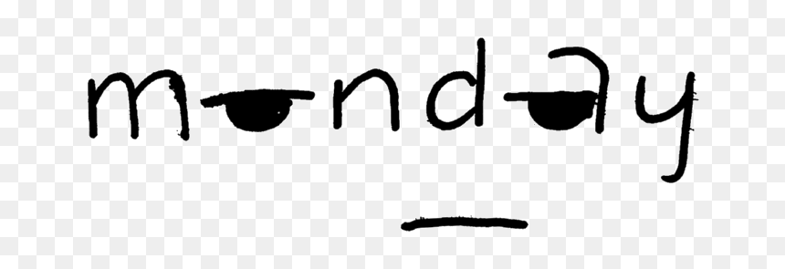 Thumb Image - Calligraphy, HD Png Download - monday png