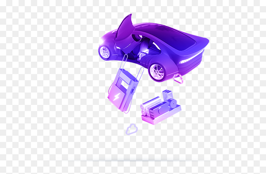 Model Car, HD Png Download - flying car png