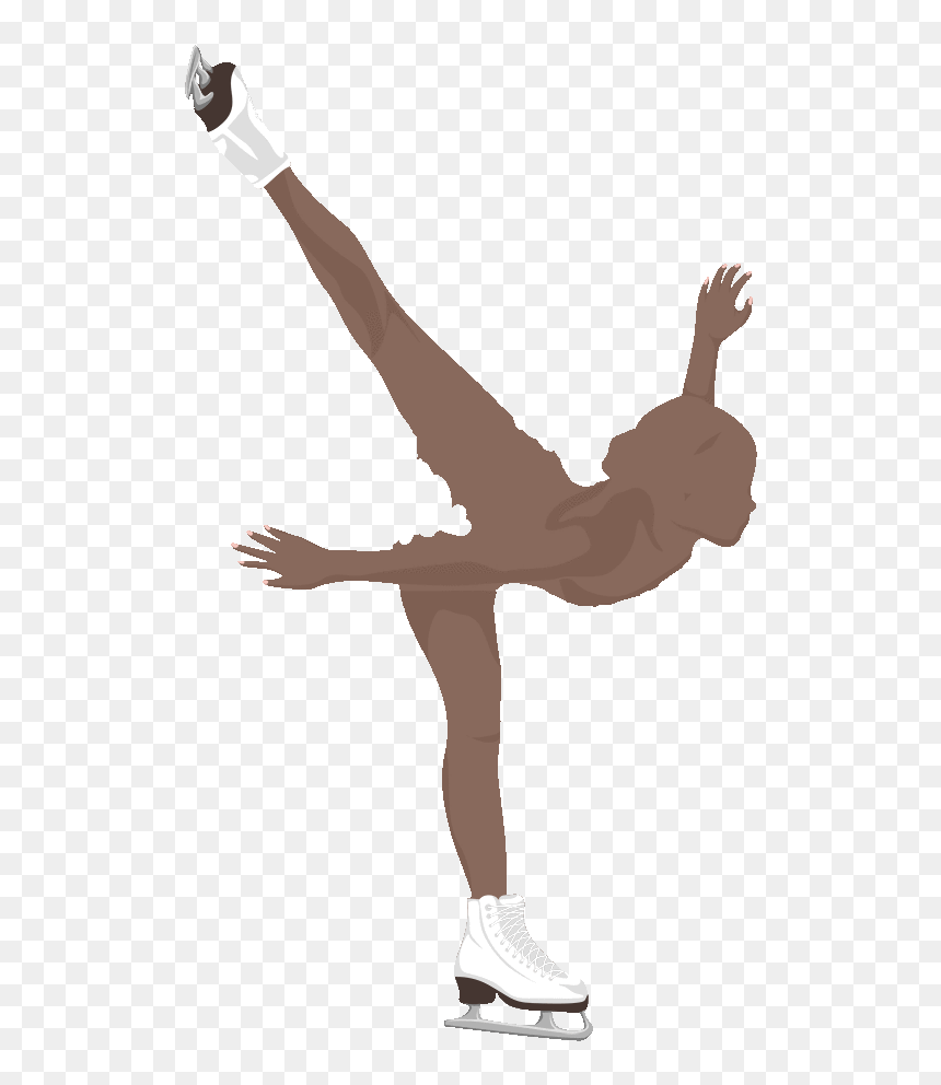 Ice Skating Room Sign For Girls Clipart , Png Download - Ice Skating, Transparent Png - ice skating png
