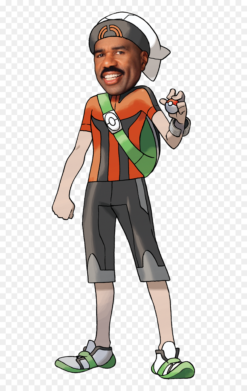 Requested By Trorunner - Pokemon Brendan Cosplay, HD Png Download - steve head png