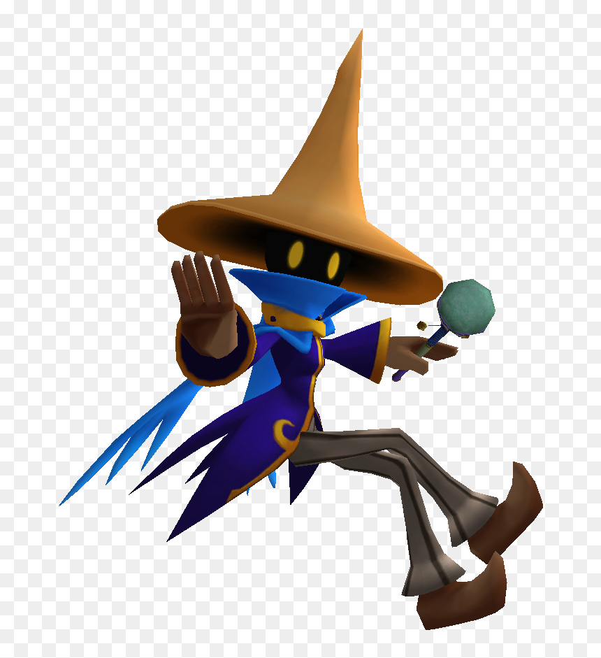 Thumb Image - Black Mage 3d Model, HD Png Download - mage png