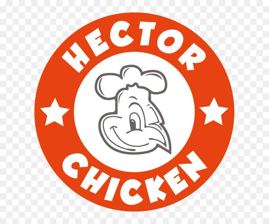 Logo Hectorchicken Rond Rouge - Logo Rond Png, Transparent Png - rouge png