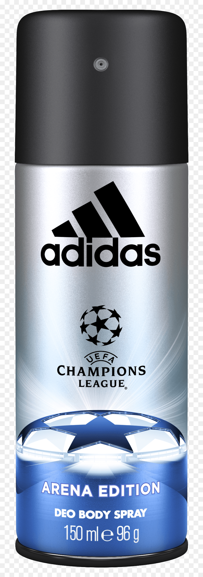 Uefa Champions League Arena Edition Deodorant Body - Adidas Arena Edition Body Spray, HD Png Download - champions league png