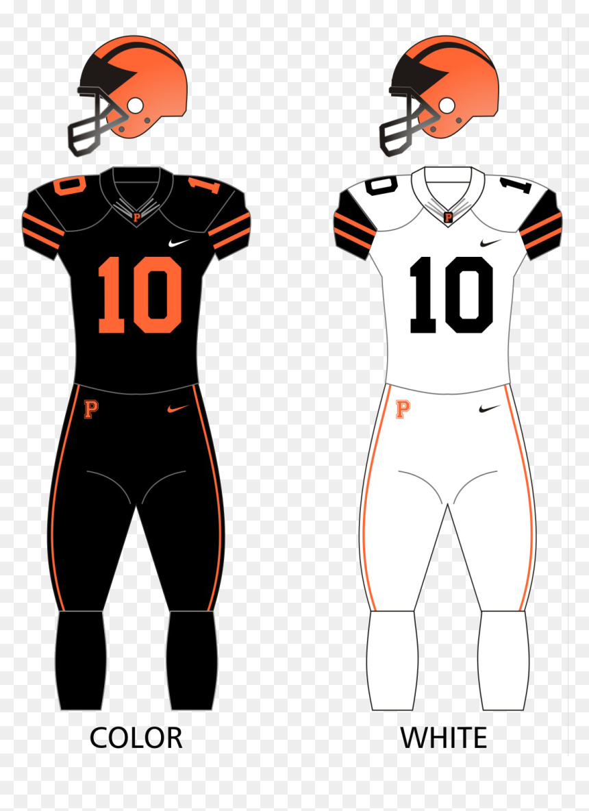 Princeton Tigers Football Uniforms - Tampa Bay Buccaneers Jersey Drawing, HD Png Download - tigers png