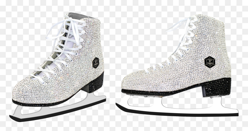 Bling Bling Ice Skates - Ice Skates Transparent Background, HD Png Download - ice skating png