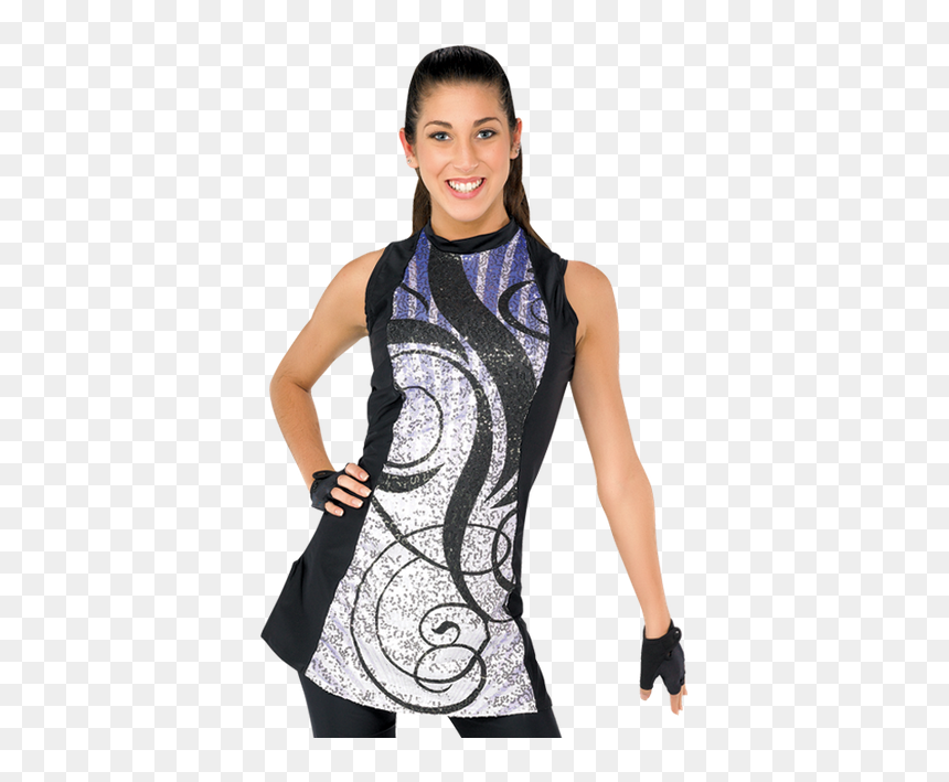 Girl, HD Png Download - color guard png