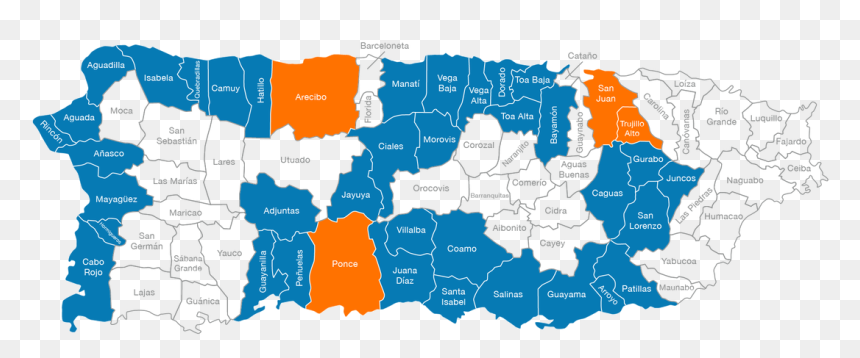 Picture - Atlas, HD Png Download - puerto rico map png