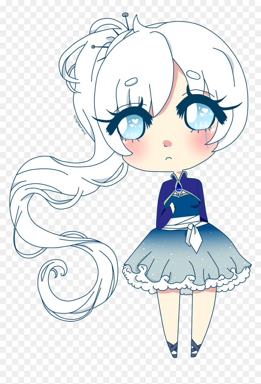 †respect Weiss Schnee - Cartoon, HD Png Download - weiss schnee png
