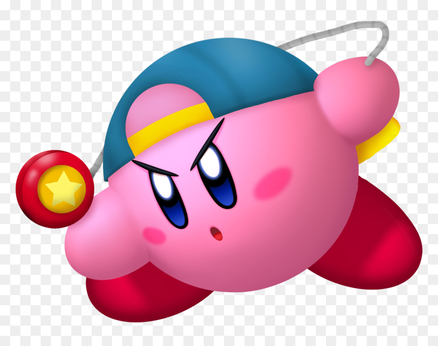 Toy Clipart Yoyo - Kirby Yo Yo Best Ability, HD Png Download - yoyo png