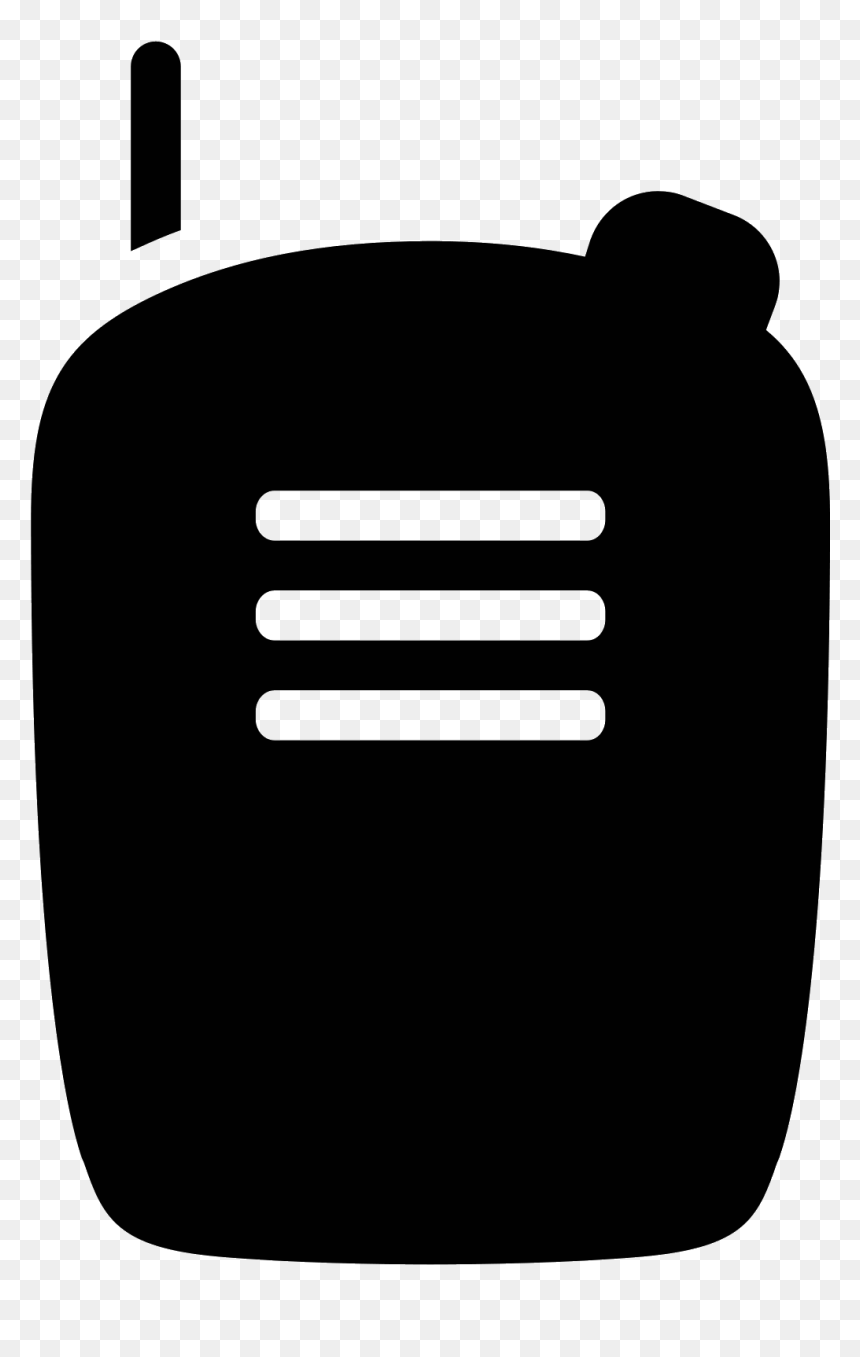 Walkie Talkie Filled Icon, HD Png Download - walkie talkie png