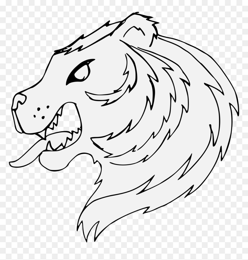 Drawing, HD Png Download - tigers png