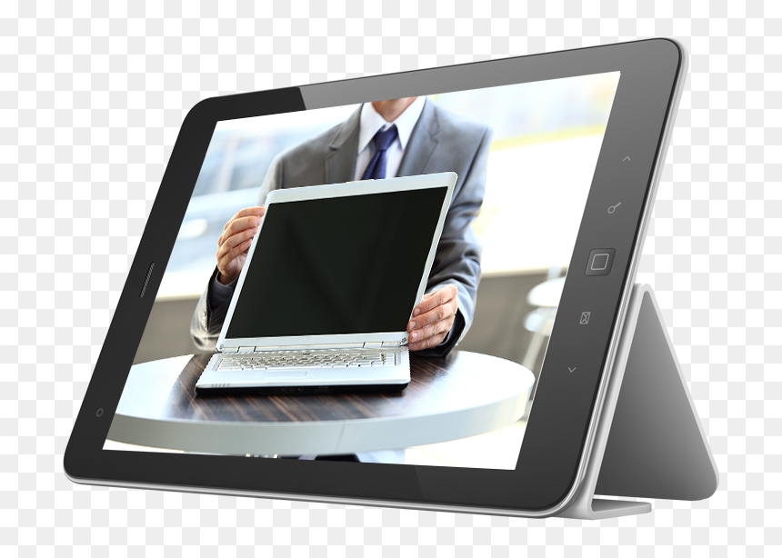 Laptop With A Blank Screen - Laptop, HD Png Download - laptop screen png