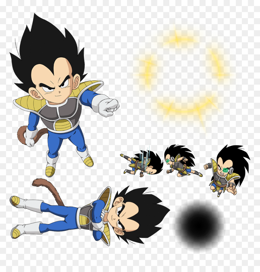 Cartoon, HD Png Download - raditz png