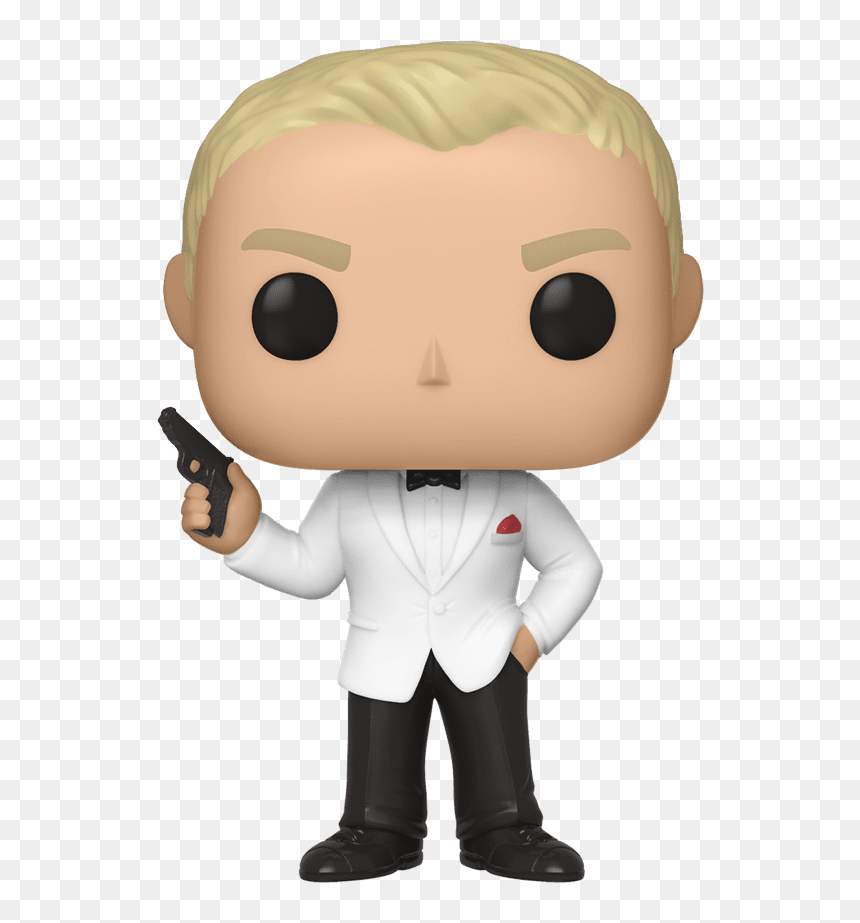 Daniel Craig Funko Pop, HD Png Download - spectre png