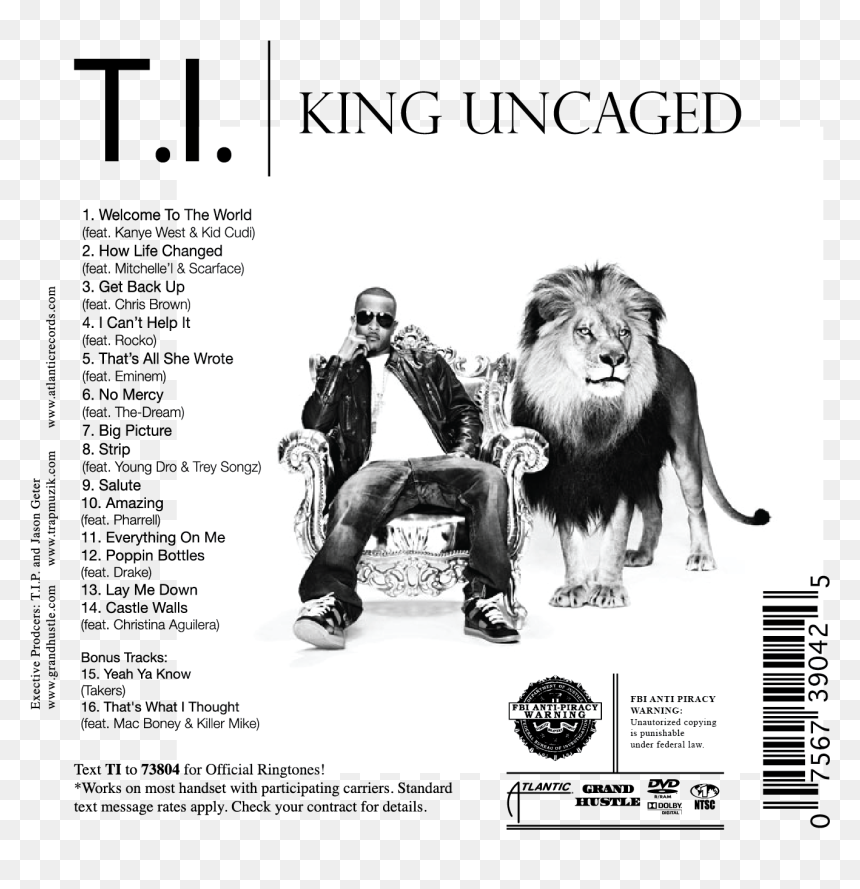 Pledge Allegiance To The Swag , Png Download - Ti Vs Tip Album Art, Transparent Png - fbi anti piracy warning png