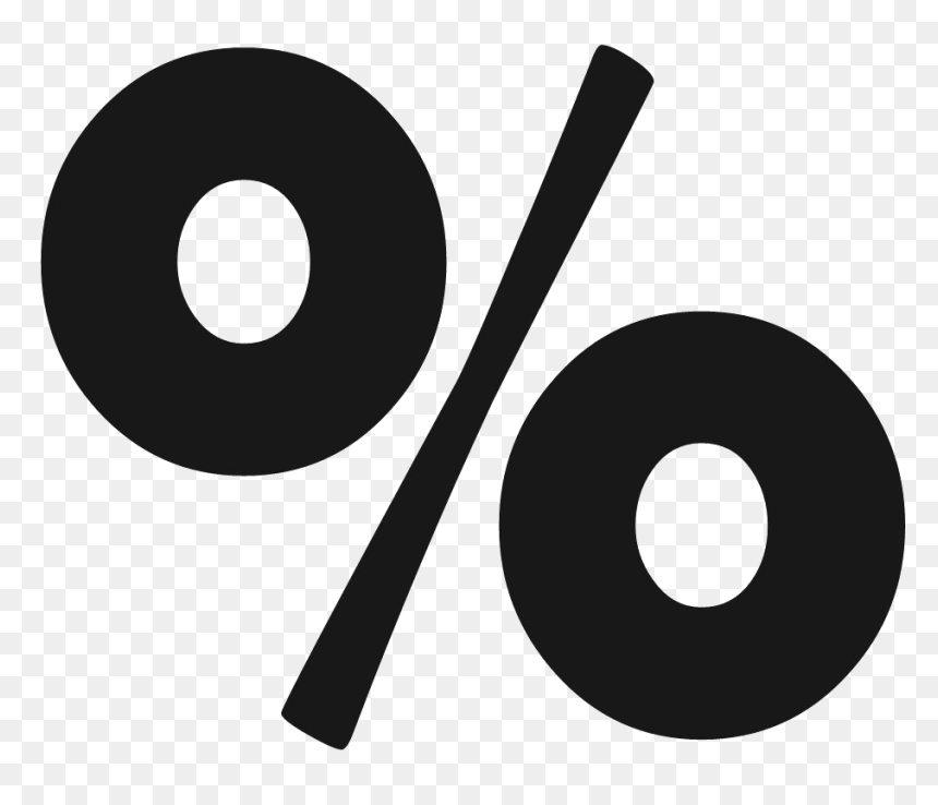 Percent Background Png - Percent Symbol Png, Transparent Png - plus minus png