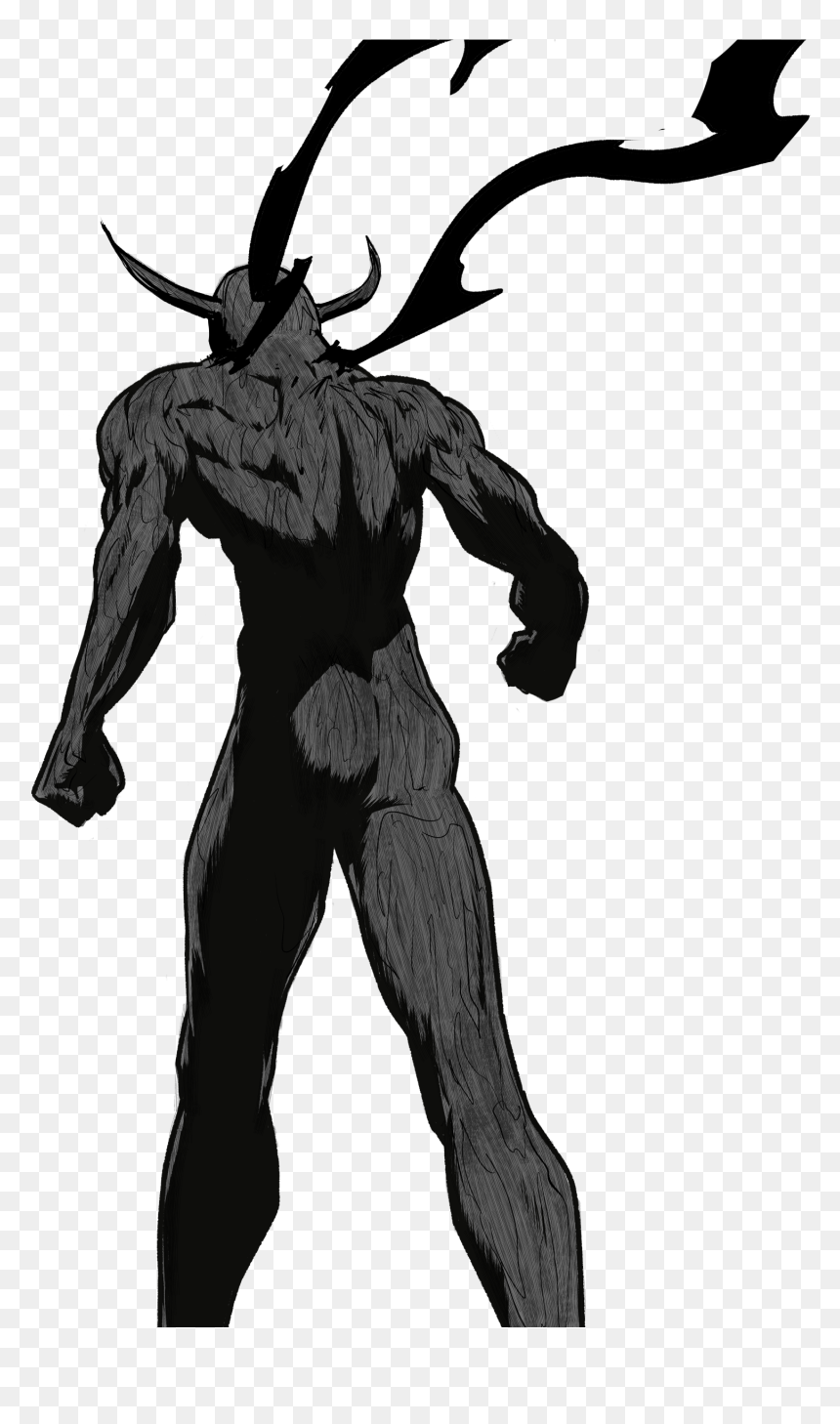 Spoiler Garou Fanart Onepunchman Transparent Background - Garou Monster Fan Art, HD Png Download - spoiler png