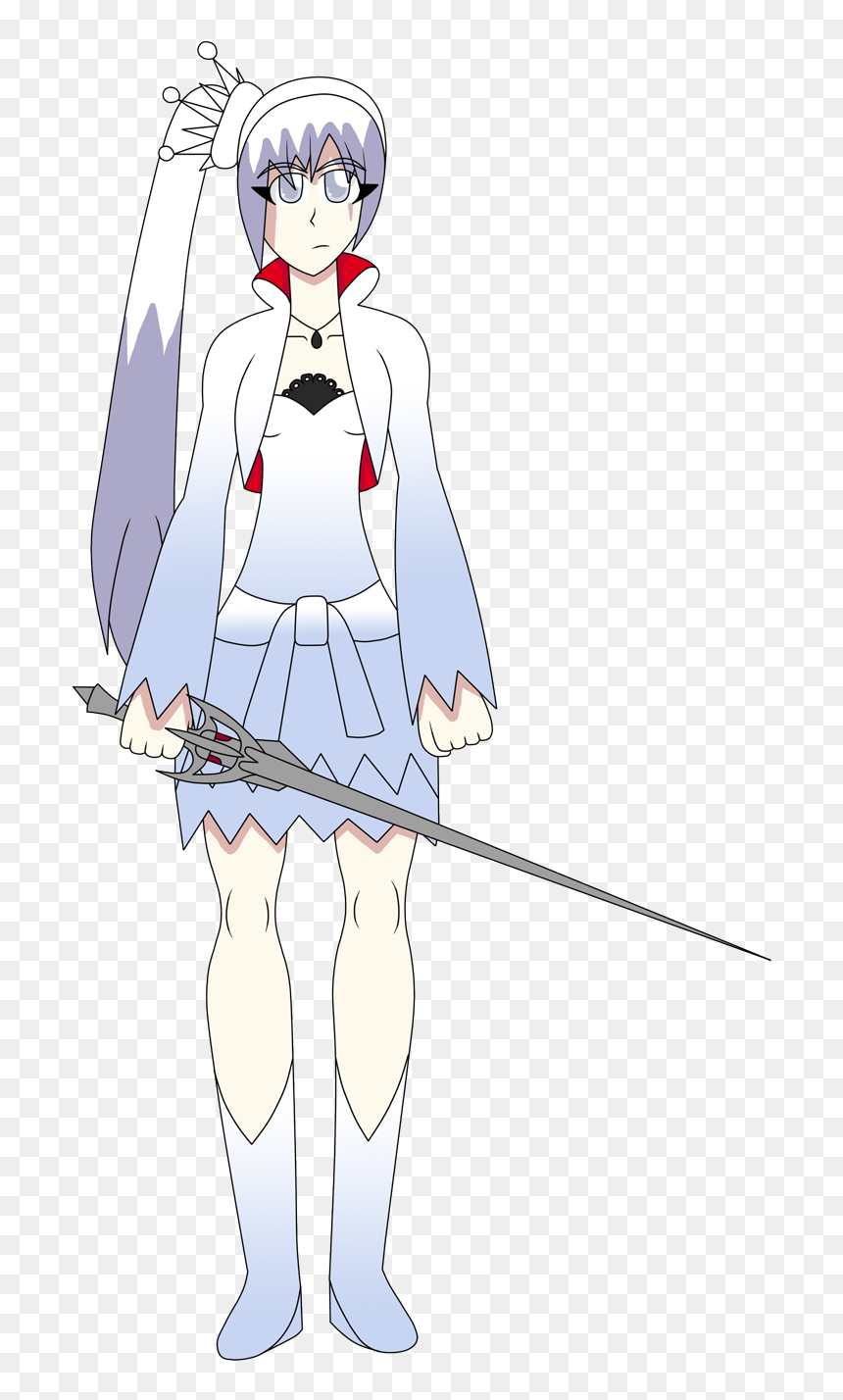 Weiss Schnee - Cartoon, HD Png Download - weiss schnee png