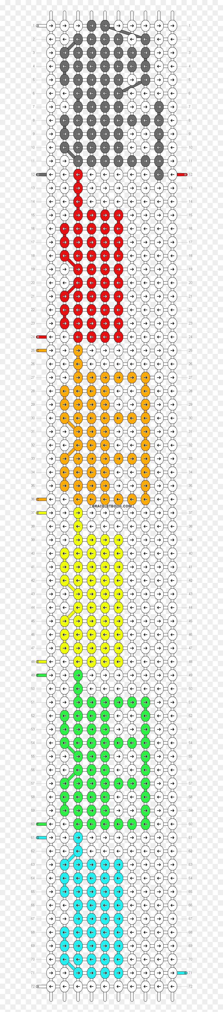 Friendship Bracelet Patterns Spn, HD Png Download - destello de luz png