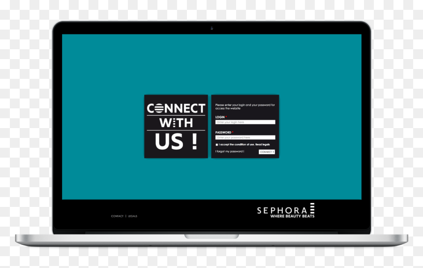 Sephora Pressroom By Novactive - Led-backlit Lcd Display, HD Png Download - sephora png