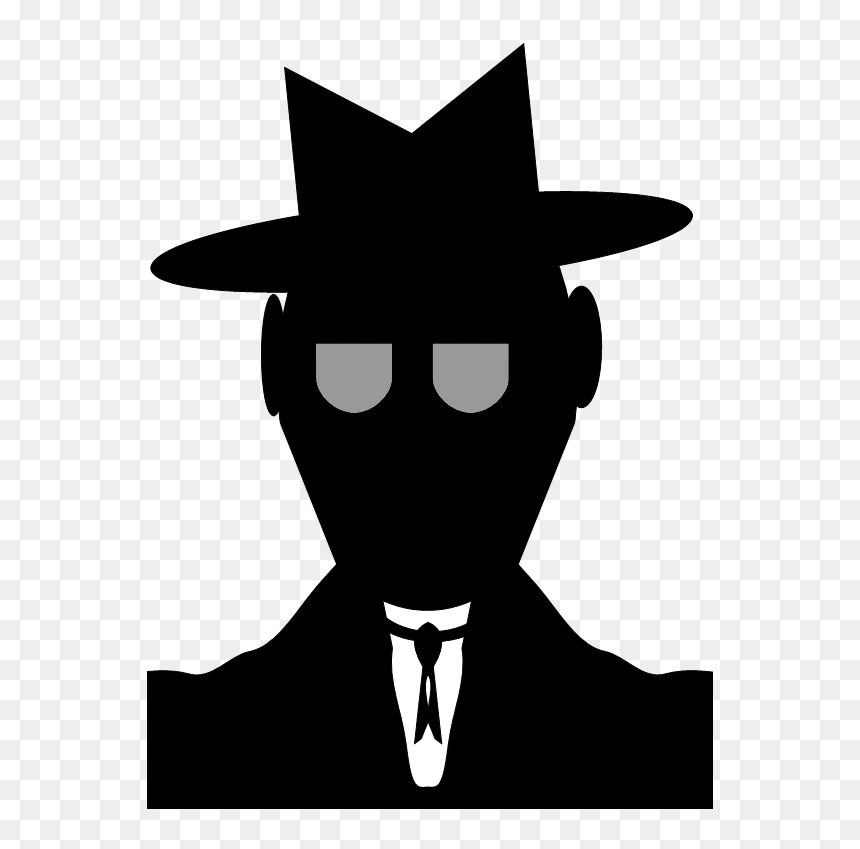 Black Spy Transparent Image - Spy Png, Png Download - tf2 spy png