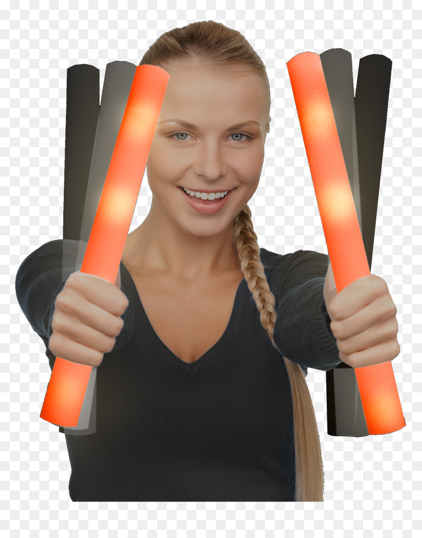 Led Foam Stick Baton Supreme , Png Download - Glow Stick, Transparent Png - baton png