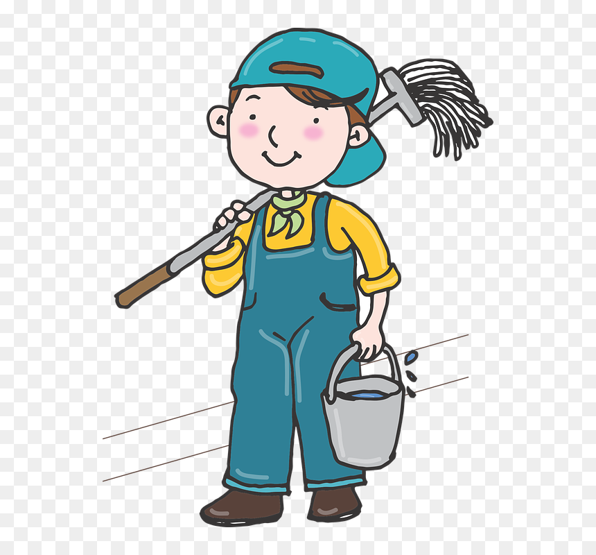 Clean การ์ตูน, HD Png Download - limpieza png