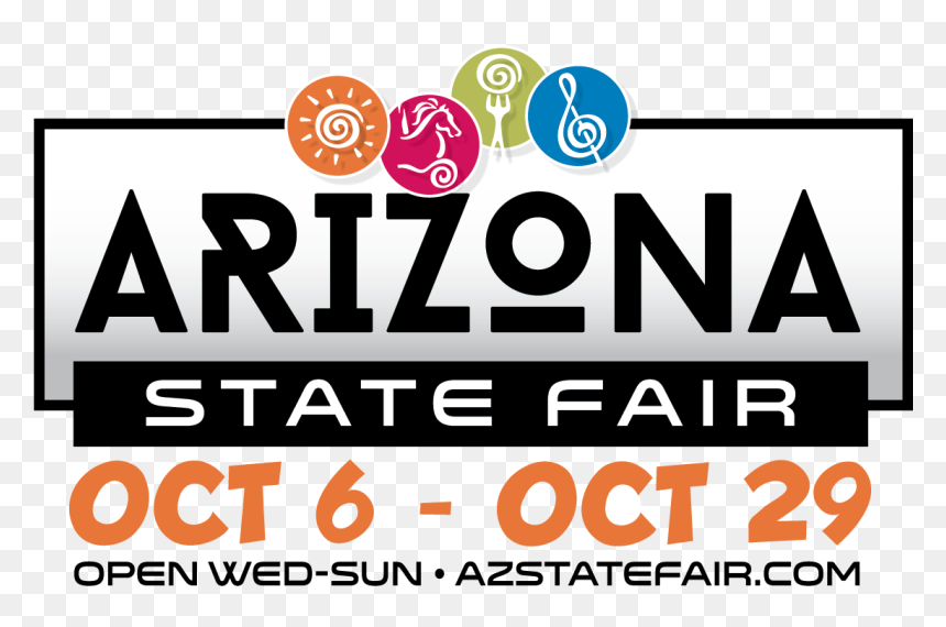 2017 Az State Fair Logo - Arizona State Fair, HD Png Download - arizona state logo png