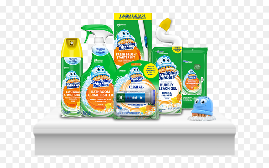 Imagen Manténgalo Fresco - Scrubbing Bubbles, HD Png Download - limpieza png