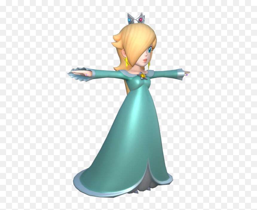 Download Zip Archive - Super Mario Party Rosalina, HD Png Download - rosalina png