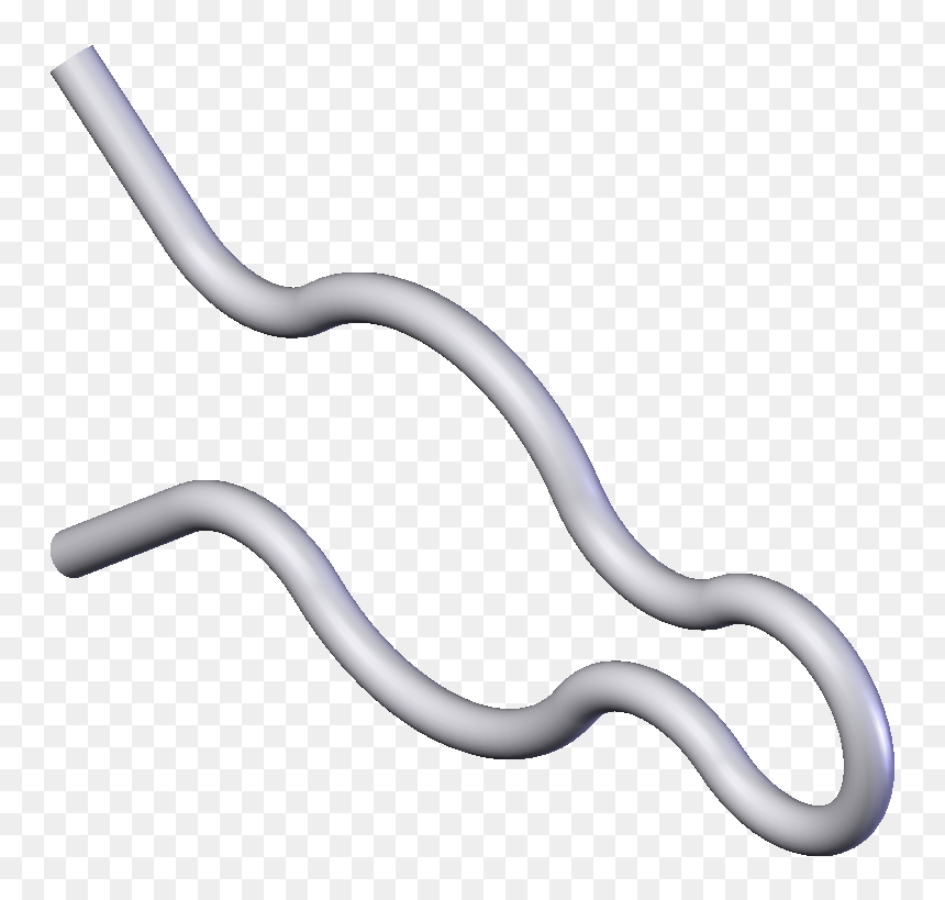 Hairpin Clip - Different Types Of Retaining Clips, HD Png Download - clips png