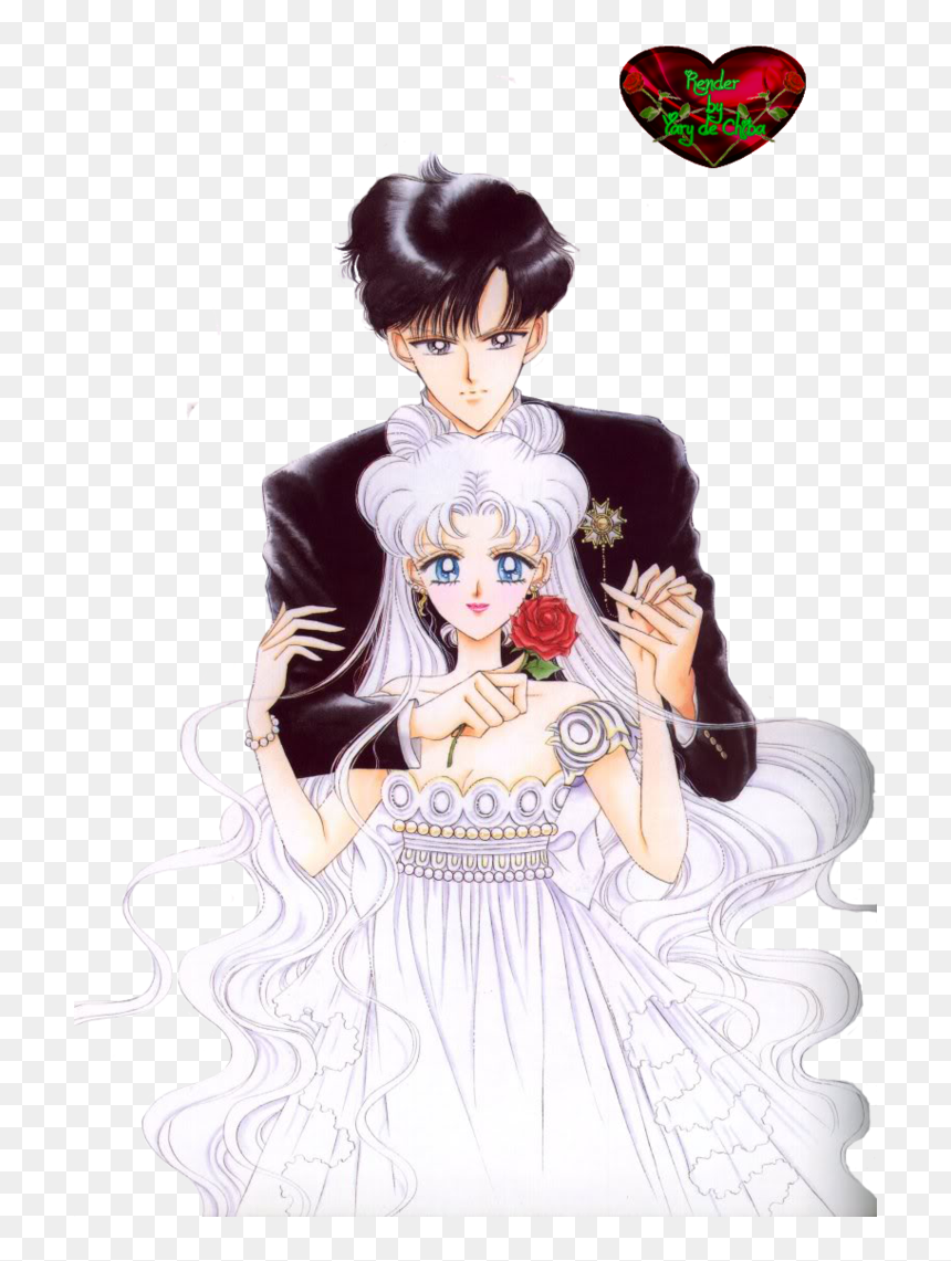 Transparent Sailor Moon Hair Png - Sailor Moon Serenity Manga, Png Download - serenity png