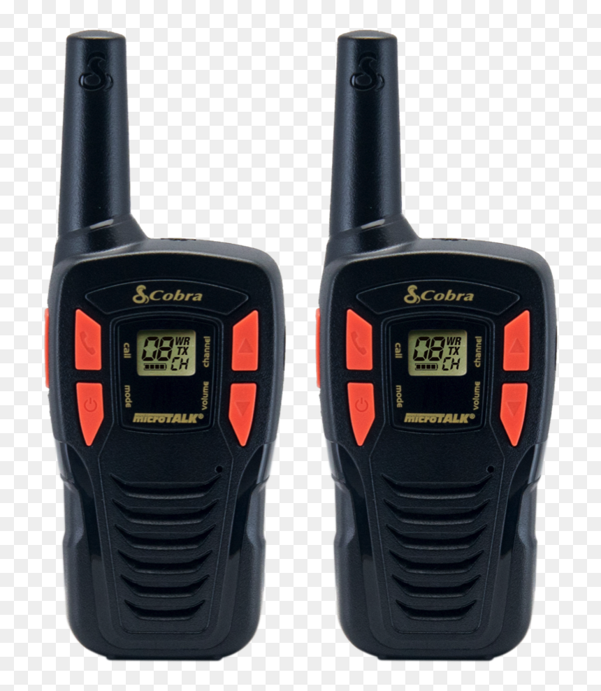 Cobra Acxt145 16-mile Two Way Radio/walkie Talkie - Cobra Walkie Talkies, HD Png Download - walkie talkie png