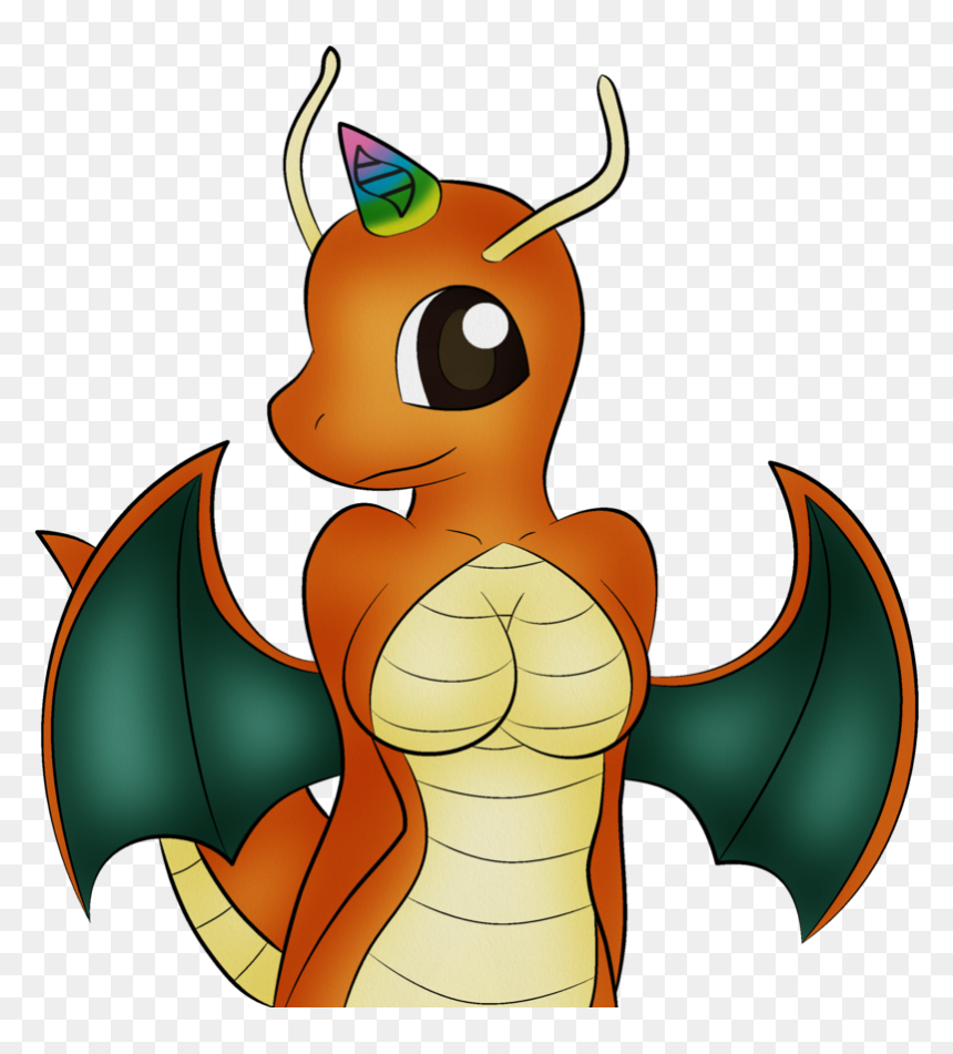 Lightening Clipart Pokemon - Female Anthro Dragonite, HD Png Download - ekans png