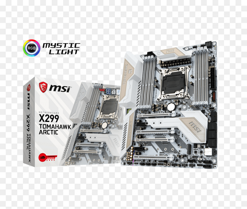 Msi X299 Tomahawk Arctic Int, HD Png Download - tomahawk png