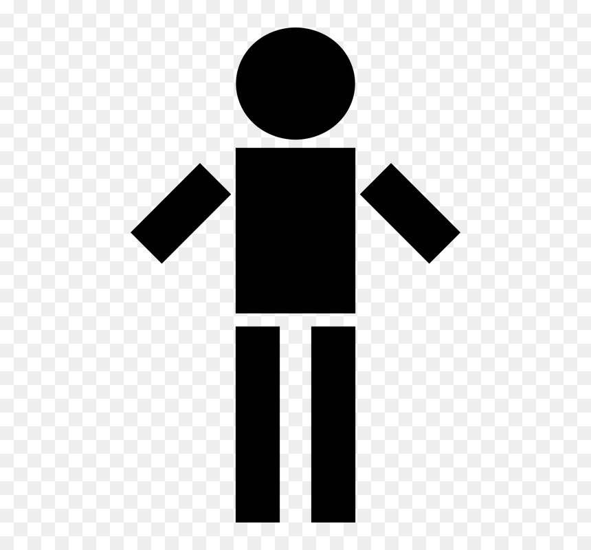 Thumb Image - Stickman Clipart, HD Png Download - baton png