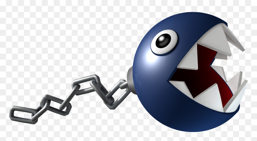 Chain Chomp - Mario Chain Chomp, HD Png Download - cadenas png