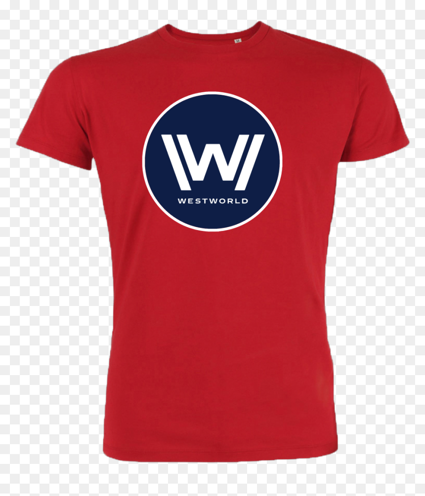 Logo T Shirt Stanley T Shirt Red , Png Download - T-shirt, Transparent Png - westworld logo png