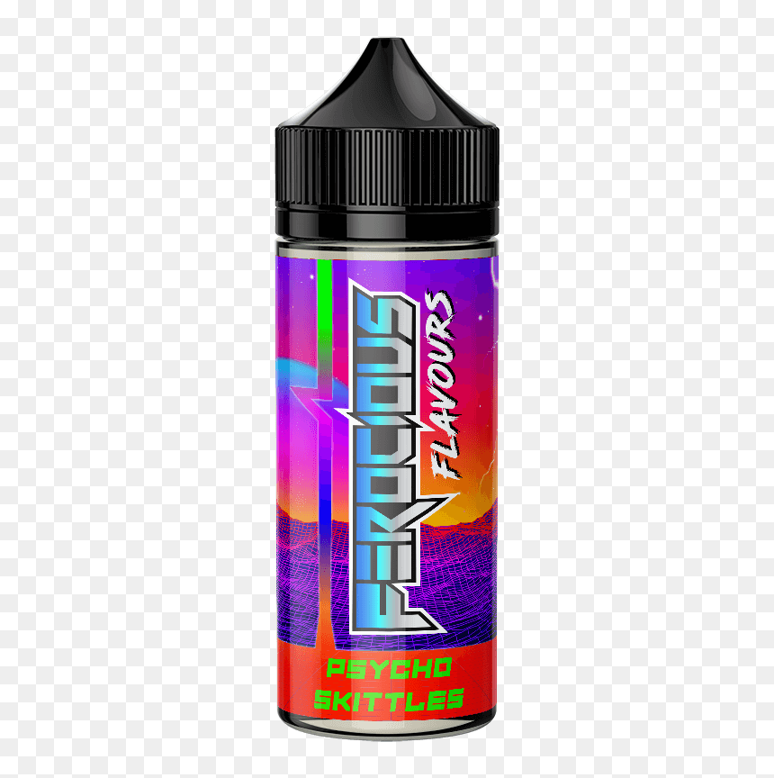 Psycho Skittles E Liquid - Fantasi E Liquid 100ml, HD Png Download - skittle png