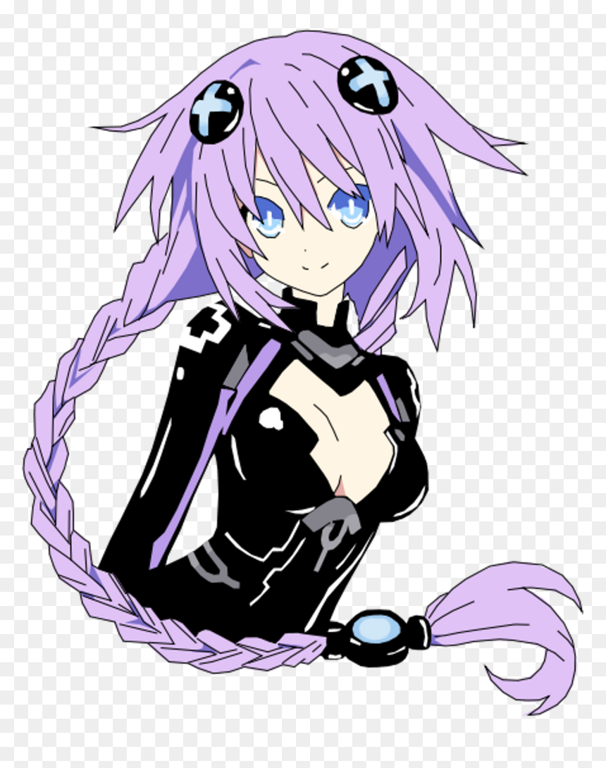 Purple Heart By Koko8-d3bldo7 - Hyperdimension Neptunia Purple Heart Fanart, HD Png Download - hyperdimension neptunia png