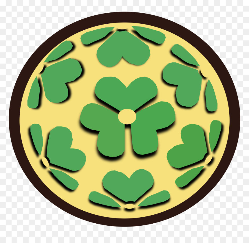 Crest Kamon Woodsorrel Clip Arts - Clip Art, HD Png Download - crest leaves png